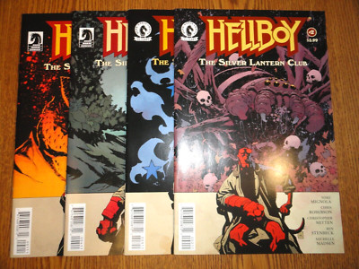 Hellboy Silberne Laternen-Club 2 3 4 5 Run Mignola Set 1. Aufl. Los Dark Horse