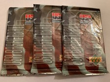 (3) 1996 Upper Deck USA Olympic Team Basketball Packs - Hobby