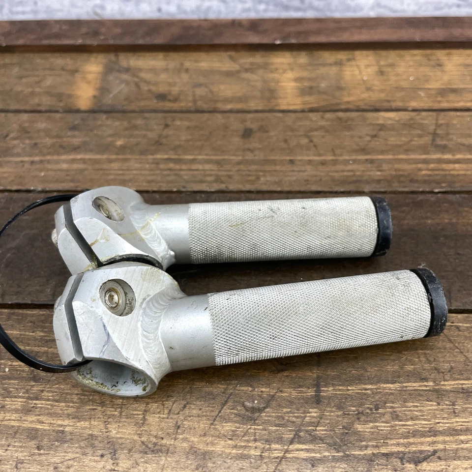 Vintage Control Tech Control Stix Bar Ends MTB Silver ANo 90s MTB Extension A5 - Image 2 of 4