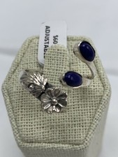 BLUE LAPIS STERLING SILVER RING