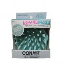 New Conair Scalp Care Shampoo Massage Brush Triple Action Bristles