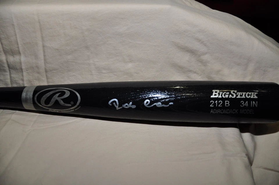 New York Yankee Black Bat firmado por Robinson Canó "Sin tarjeta de certificación" Lo siento Foto 2 de 4