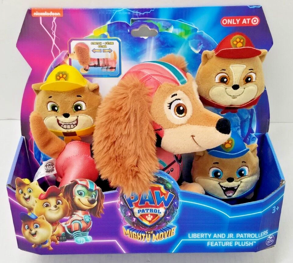 LIBERTY Paw Patrol and Jr Patrollers Tot Mini Nano Feature Pom