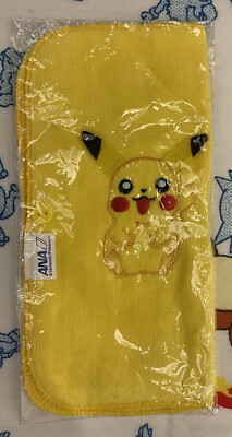 New Vintage Pokémon Pikachu ANA Exclusive Face Towel