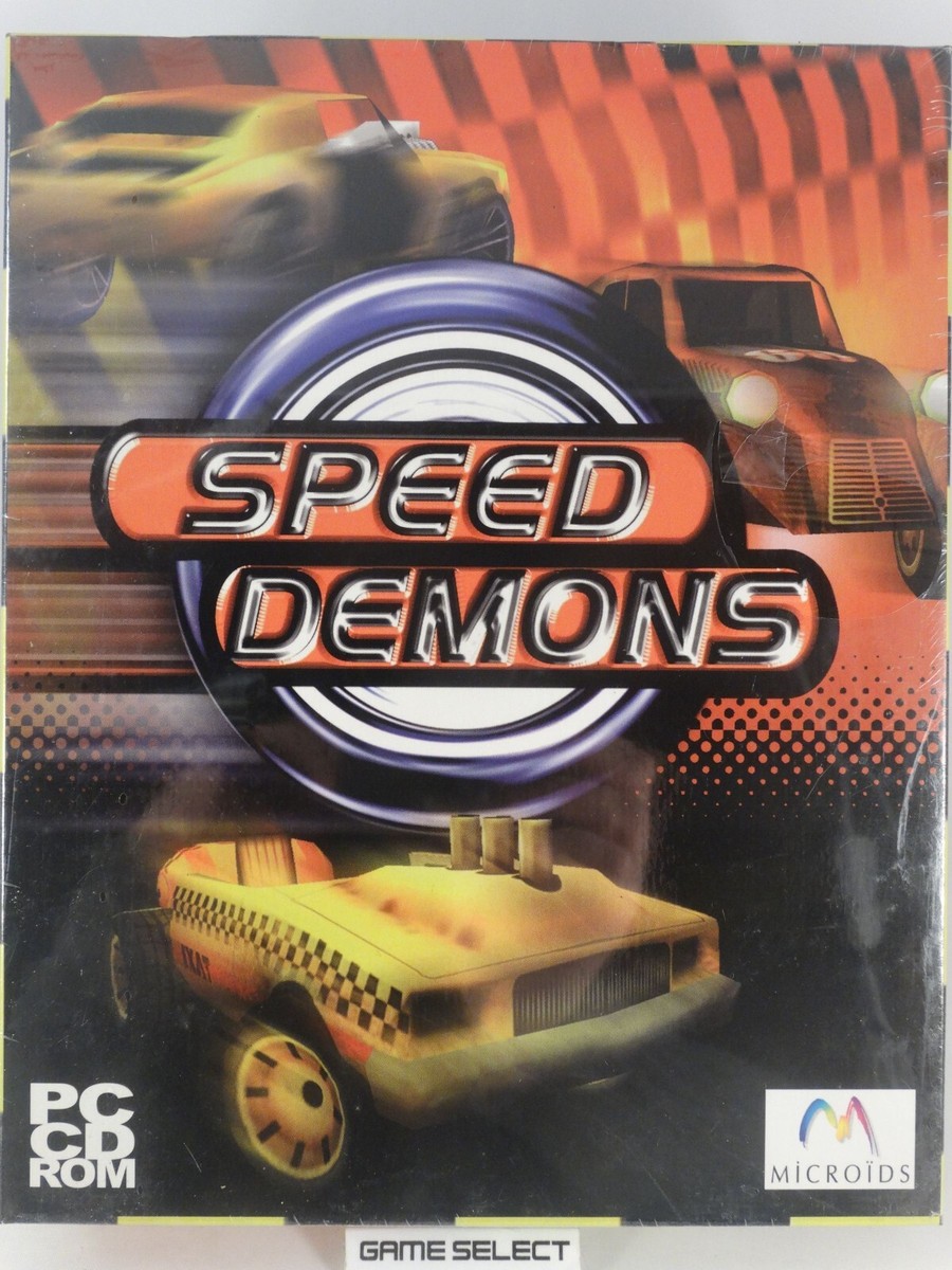 Speed Demons PC Computer Edition Big Box - - Original New Sealed
