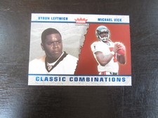 2003 Fleer Classic Combinations # 7 CC Michael Vick Leftwich (B64) # 804/1500