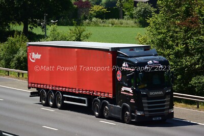 LKW Foto 12x8 - Scania S450 - M.B Transport Ltd - FN19 JHK
