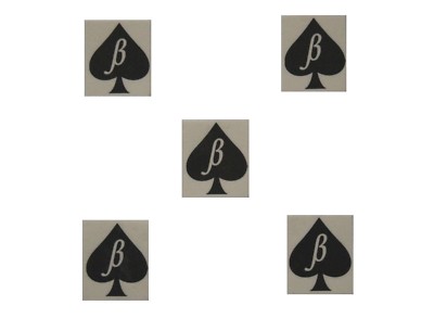 5er Pack - Mini Beta Boi Pik Temporäres Tattoo BBC Cuckold Gay Sissy Wimp