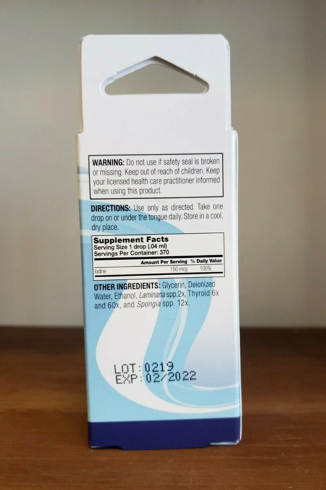 Thyadine Natural Balance 150 mcg Unflavored - Image 2 of 4