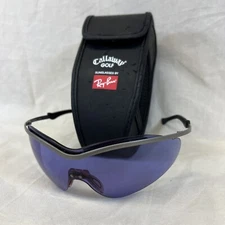 Vintage Ray-Ban B0009 ACE Purple Chromax 'Callaway Golf' Sunglasses + Hardcase