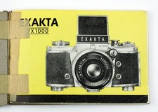 Exakta VX 1000 35mm SLR Genuine Original User Instruction Manual Booklet