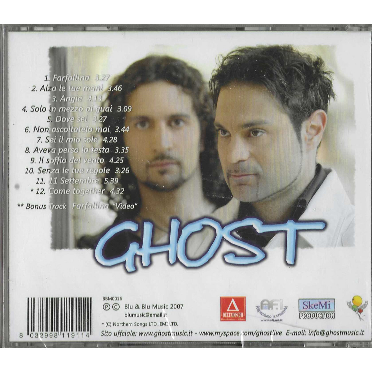 Ghost CD Homonymous, Same / Blu & Blu Music - BBM0016 Sealed