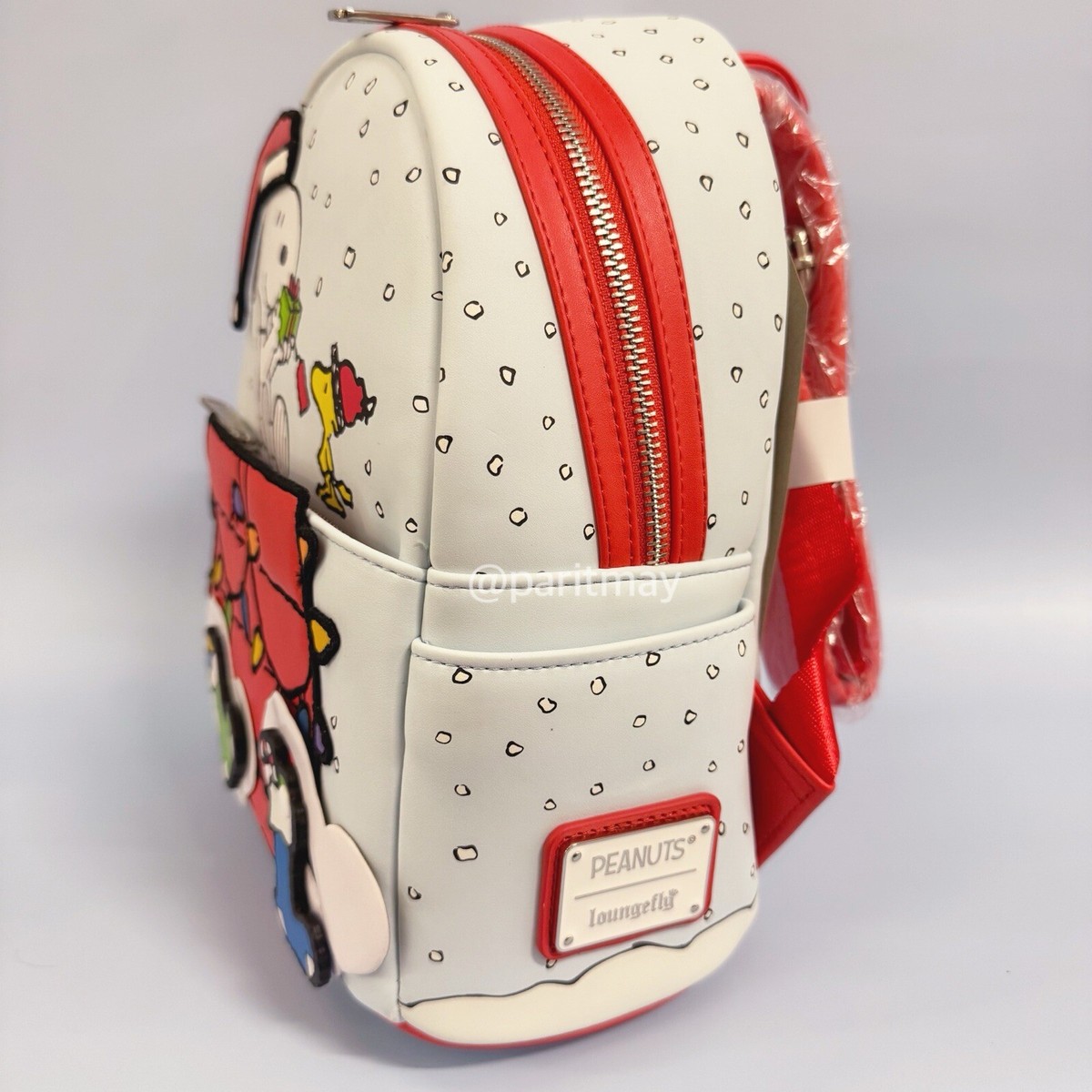 Loungefly Peanuts Gift Giving Snoopy & Woodstock Glow in the 