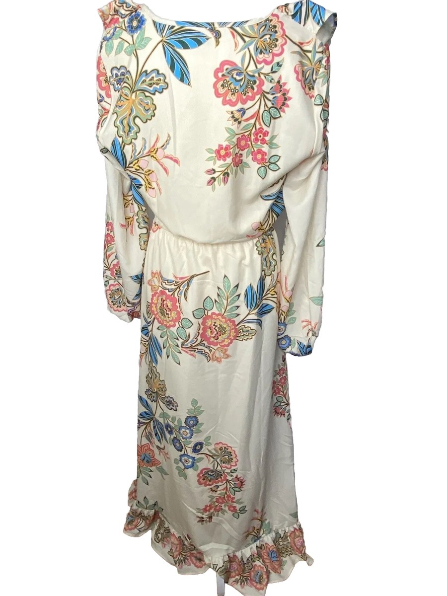 boston proper boho dress Pearl Detail Boho A Line Dress Ivory