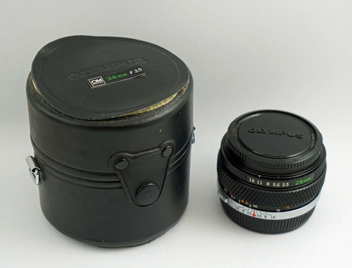 Olympus OM System 28mm F3.5 with Olympus OM Mount