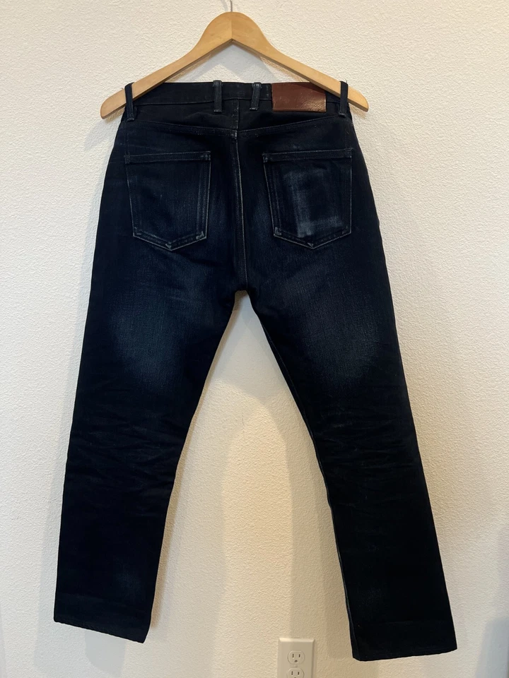 3sixteen CT-120x Clásico Cónico Sombra Ribete Japonés Denim Para Hombre 29 Foto 2 de 4