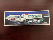 1997 Hess Toy Truck and Racers. NEW IN BOX.Tested,See Photos For Type And Model