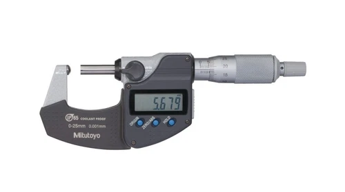 MITUTOYO DIGIMATIC COOLANT PROOF TUBE MICROMETER (0～25mm) BMS-25MX