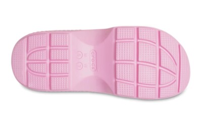 Crocs Women's Stomp Slide Mocha Pink Tweed Black Chalk 209346 | eBay