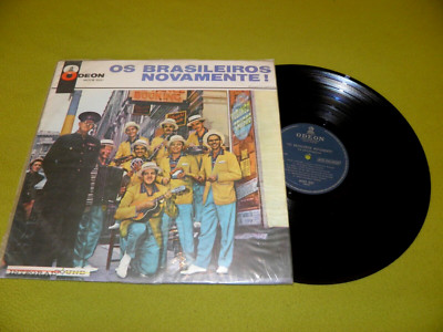Os Brasileiros - Novamente - RARE 1961 Brazil 1st Press LP / Samba Bossa Cumbia