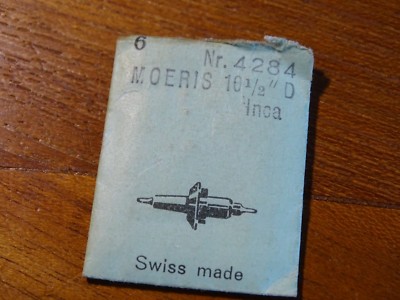 PIECE HORLOGERIE 1 AXE DE BALANCIER POUR MONTRE MOERIS 10 1/2