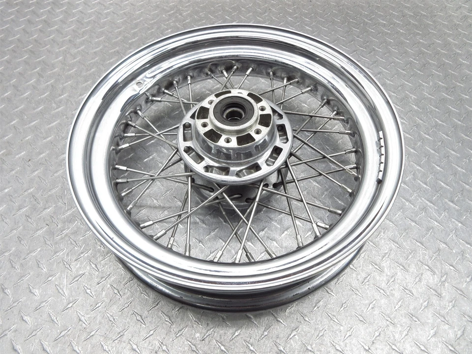 Llanta Indian Chief Vintage 2016 16x3,5 labio doblado bamboleo OEM Foto 4 de 4