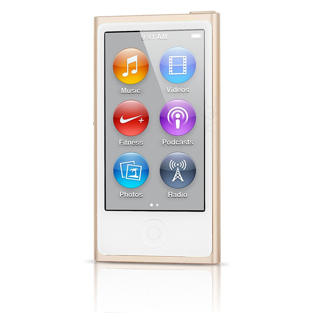 【美品】Apple iPod nano 第7世代 16GB ゴールド Refurbished Apple iPod Nano 7th Generation 16GB Gold MKMX2LL
