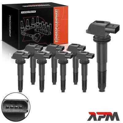 8x Bobine D'Allumage Essence pour Porsche Cayenne 9PA 4.5L Carrera GT 980 5.7L