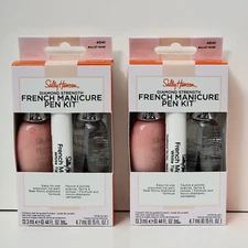 2  pk  SALLY HANSEN Diamond Strength French Manicure Pen Kit 45141 BALLET BARE