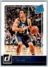 2015-16 PANINI DONRUSS ROOKIES RAUL NETO RC UTAH JAZZ #226