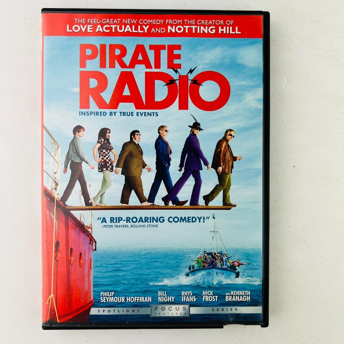 Pirate Radio DVD Philip Seymour Hoffman, Bill Nighy, Rhys Ifans