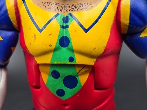 WWE WWF Doink The Clown Wrestling Figure Elite Flashback Series 2011 Mattel 7" - Foto 6 di 9