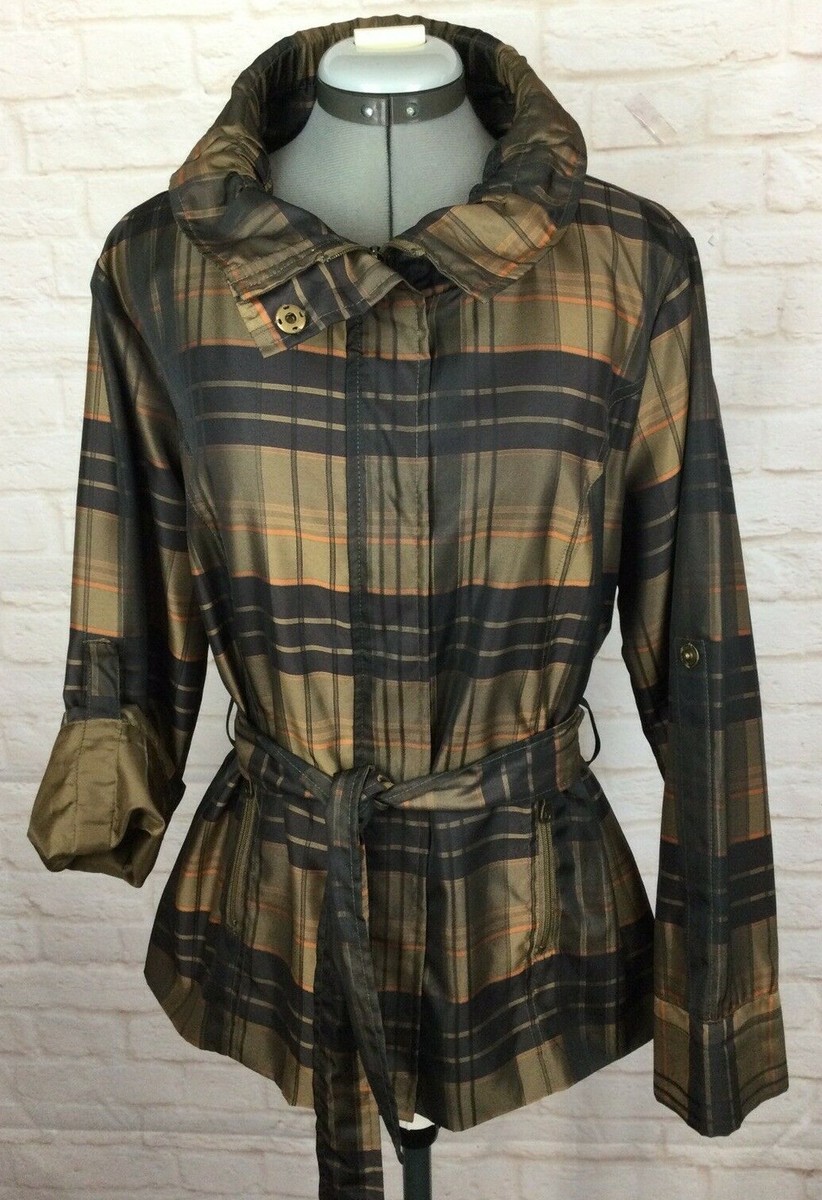 Puli Light Spring Fall Jacket Sz 12-42 Zip Snap Tie Roll Tab Puli Light Spring Fall Jacket Sz 12-42 Zip Snap Tie Roll Tab
