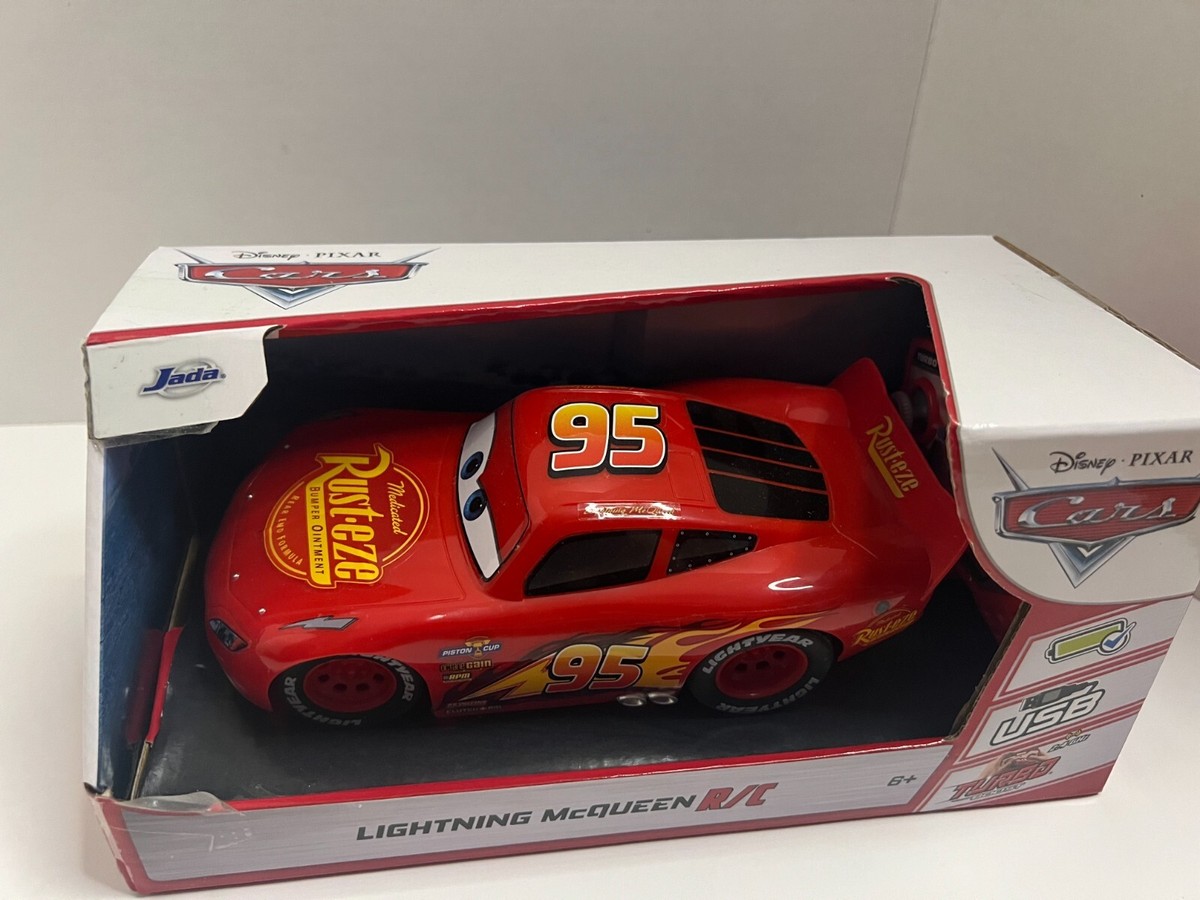 ディズニー　JADA TOYS 　 Lightning McQueen Jada Toys Pixar Cars 1:24 Lightning McQueen RC Remote