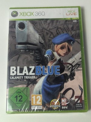 Blazblue: Calamity Trigger | Neu, Folie hat kleinen Riss | Microsoft Xbox 360
