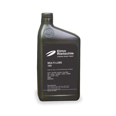 ELMO RIETSCHLE 75175010 Vacuum Pump Oil, 1 qt, Bottle PK 6
