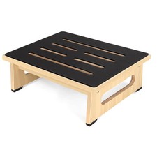 One Step Stool Adults Seniors NonSlip Rubber Heavy Duty 5.5 Inch Bed Steps