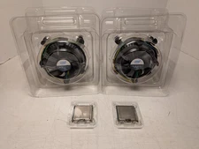 LOT OF 2 Intel Xeon L5630 2.13GHZ + Intel Stock Coolers NEW!