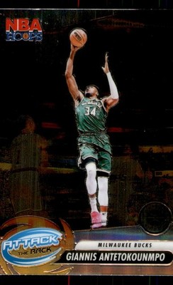 Giannis Antetokounmpo Panini NBA Hoops Premium Stock Attack the Rack 2