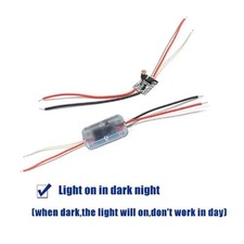 Interruptor de sensor de luz Interruptor de luz DC 5V 12V 24V Control fotográfico Sensor fotointerruptor