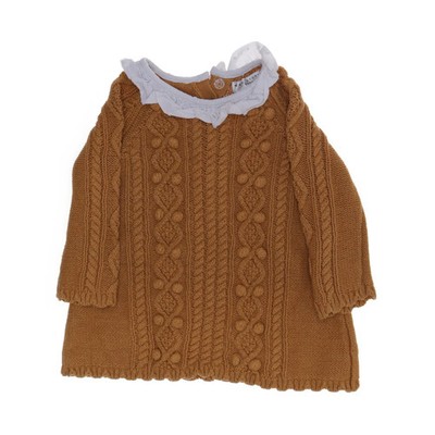 Max Studio, Strickpullover, Größe: 58, Gelb, Acryl/Baumwolle, Zopfstrick #kiv