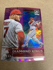2022 Donruss Optic Mike Trout Diamond Kings Pink Prizm #14