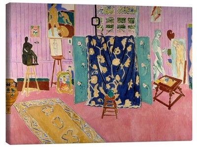 Leinwandbild Das Atelier des Künstlers, 1911 - Henri Matisse