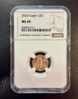 2026 American Gold Eagle NGC MS69 1/10 OZ Fine $5 Coin