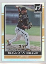 2016 Panini Donruss Stat Line Career 183/397 Francisco Liriano #124 0f8