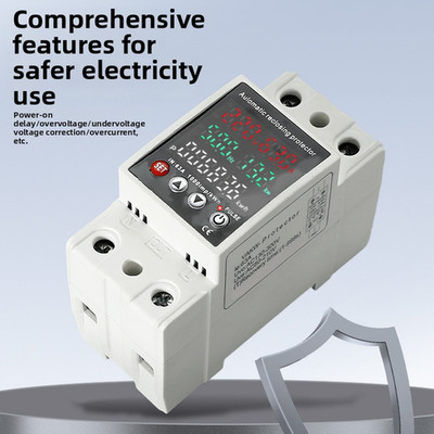 Advanced 2P Voltage Protector with Intelligent Disconnection Technology