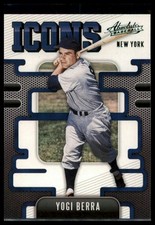 2021 Panini Absolute #I-2 Yogi Berra Icons Green