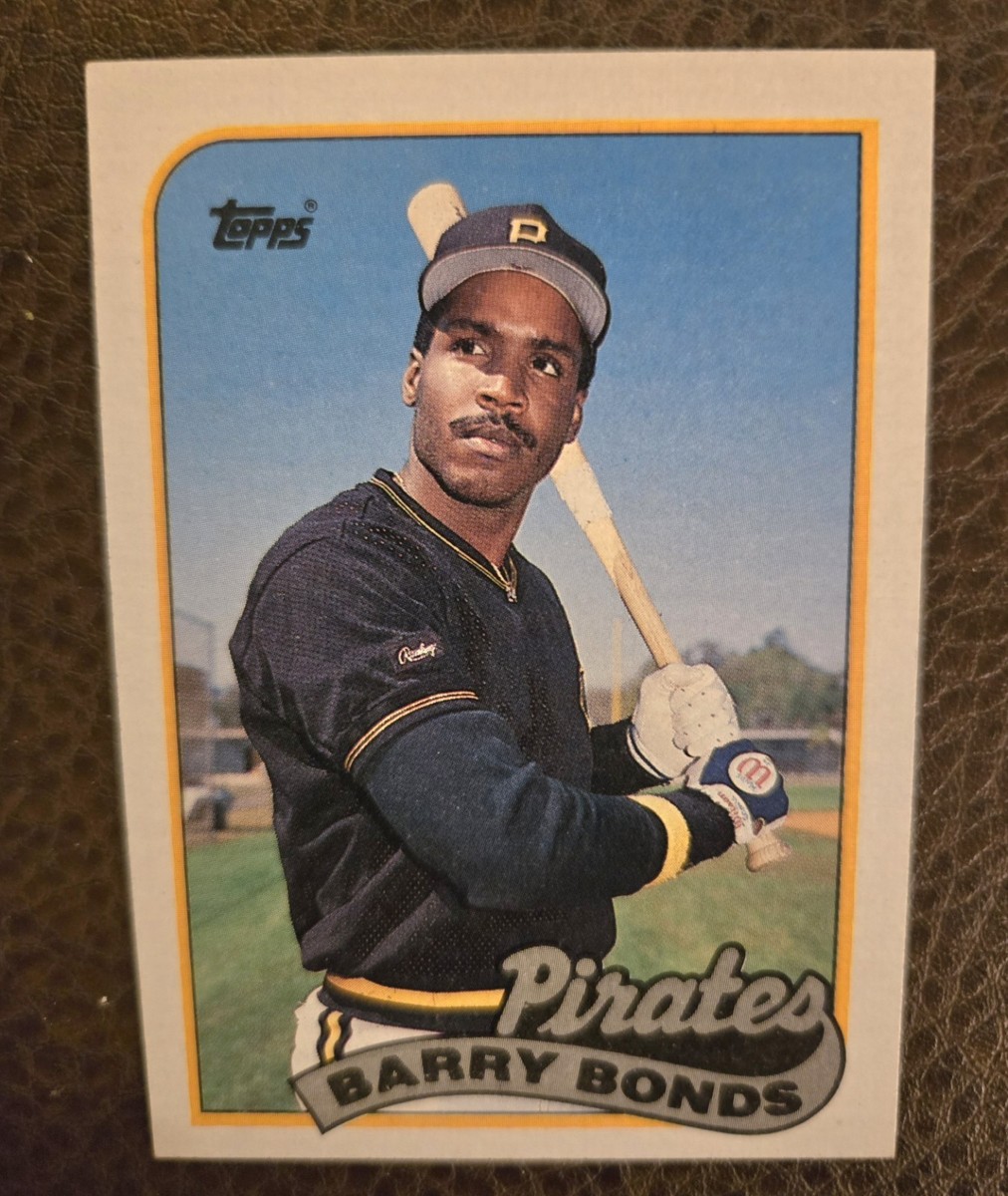 1989 Topps ~Barry Bonds #620 ~Error Card - Wavy Borderline | eBay