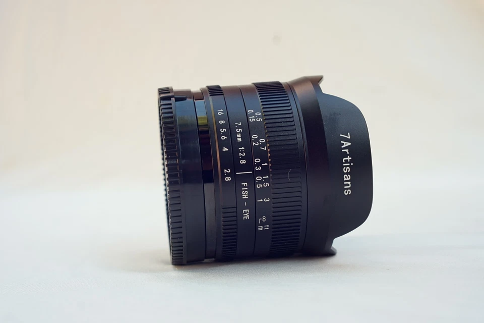 7artisans 7.5mm f/2.8 II Fisheye Lens 190° Ultra-Wide for M4/3 Mount - Image 3 of 4
