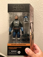 Hasbro Star Wars Black Series Mandalorian Fleet Commander 6  Figure New in hand
